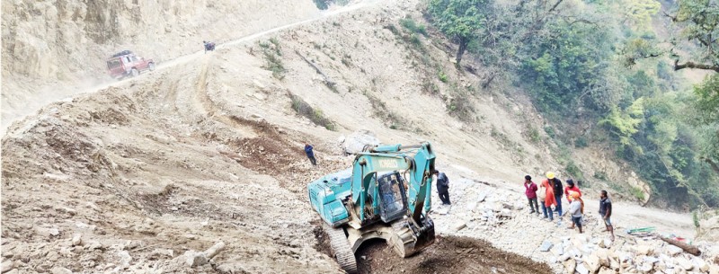 थानकोट–चन्द्रागिरि–चित्लाङ सडक शुक्रबारदेखि बन्द